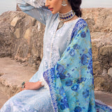 Zainab Chottani Luxury Chikankari Lawn Collection 2022 - AZAL 1-B - TC-71