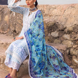 Zainab Chottani Luxury Chikankari Lawn Collection 2022 - AZAL 1-B - TC-71