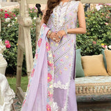Crimson Luxury Lawn by Saira Shakira 22 - 6A A Floral Affair - TC-109 - Chikankari
