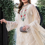 MARIA B EID COLLECTION UNSTITCHED EL-23-01-Cream