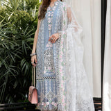MARIA B EID LAWN COLLECTION EL-23-10-Ice Blue
