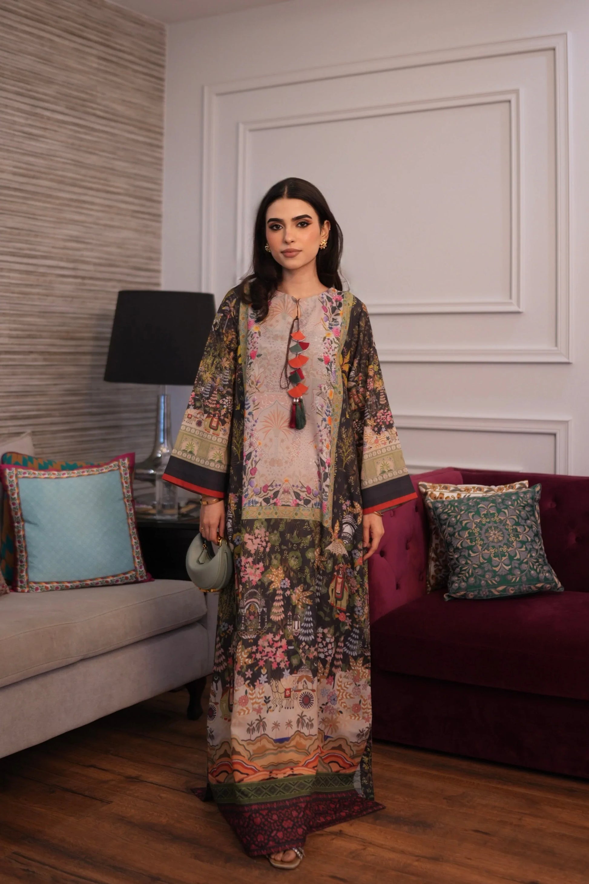 Muntaha | Luxury Kaftans | Zarvaan - Rang-e-Khaas