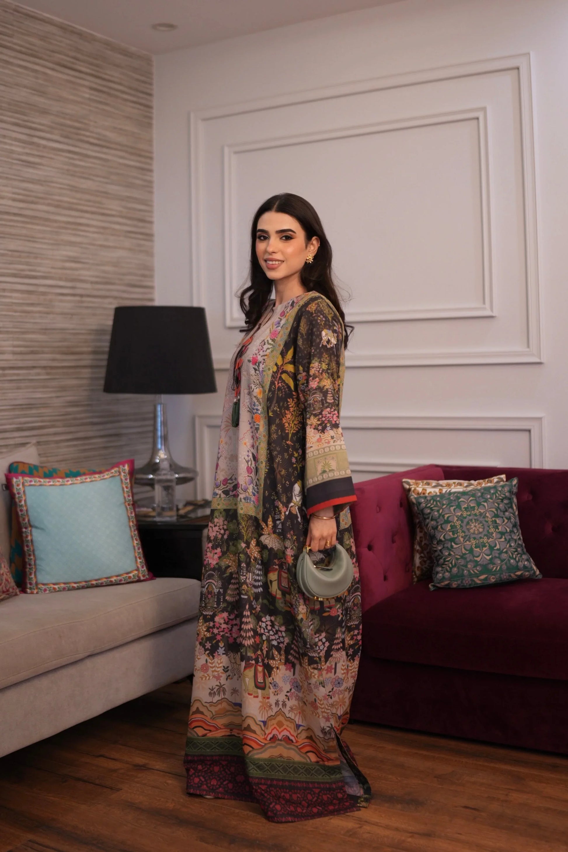 Muntaha | Luxury Kaftans | Zarvaan - Rang-e-Khaas
