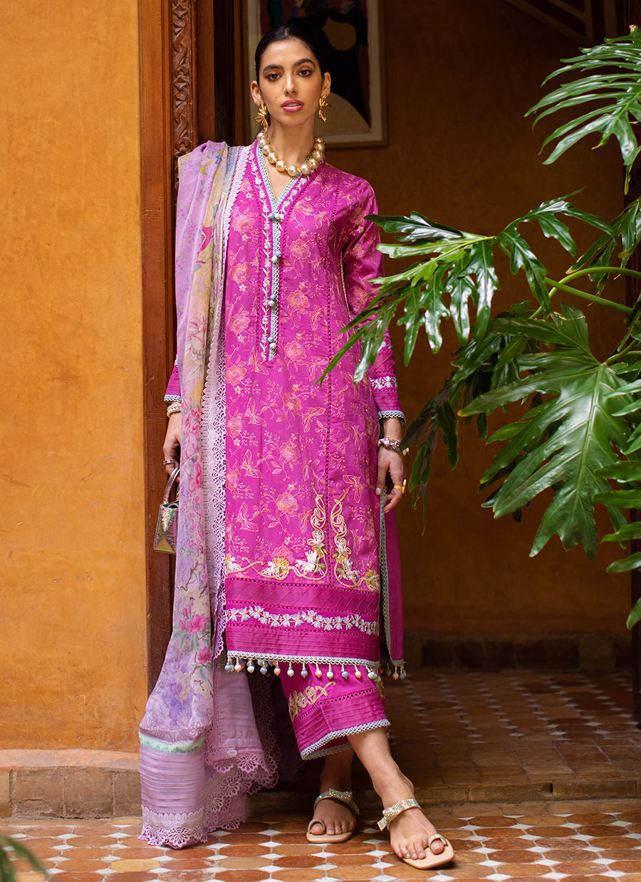 FARAH TALIB AZIZ-MARRAKECH MAGENTA-KESH LAWN'23