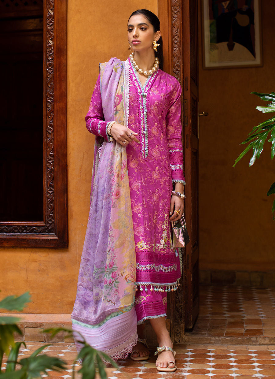 FARAH TALIB AZIZ-MARRAKECH MAGENTA-KESH LAWN'23