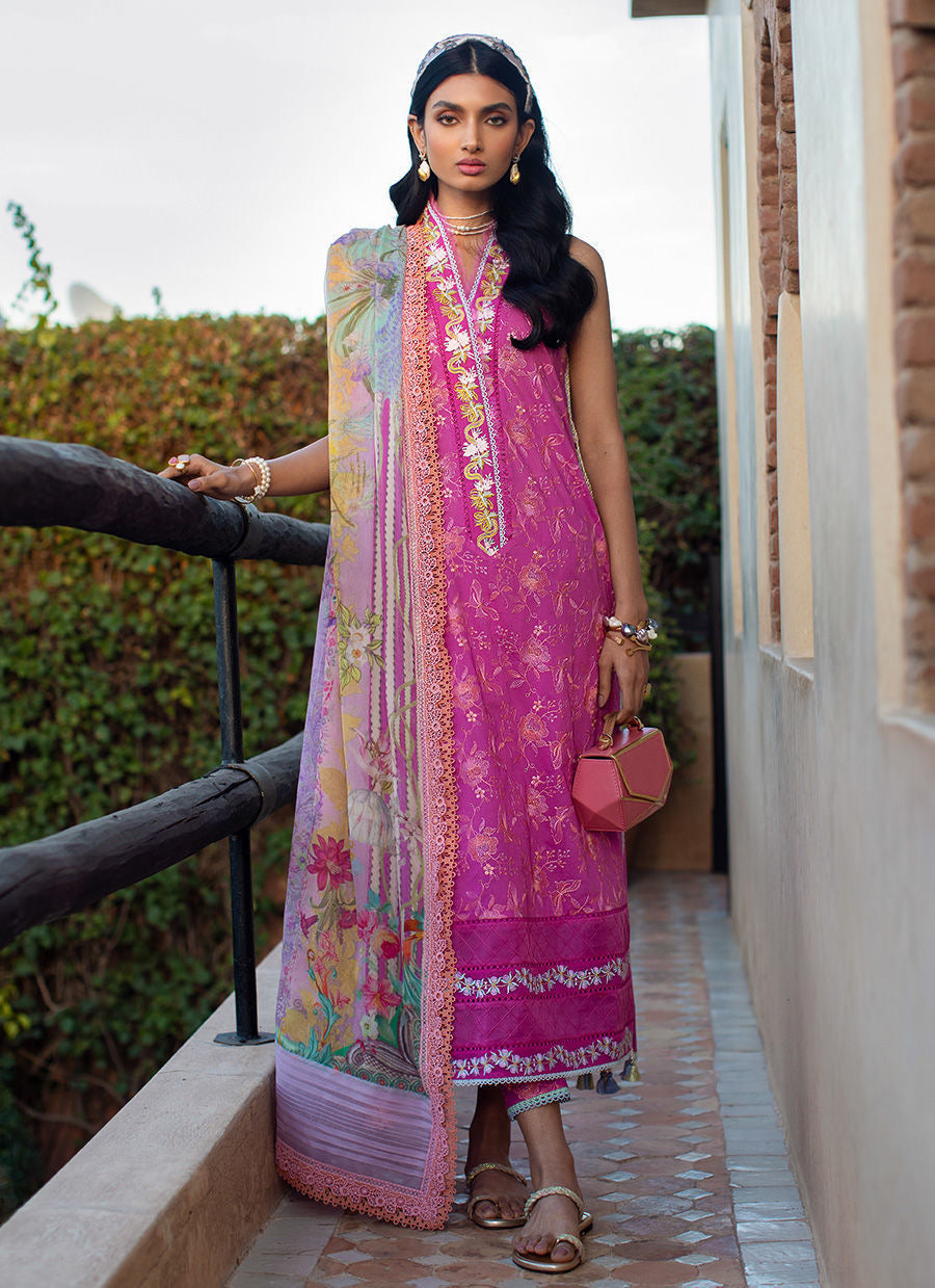 FARAH TALIB AZIZ-MARRAKECH MAGENTA-KESH LAWN'23