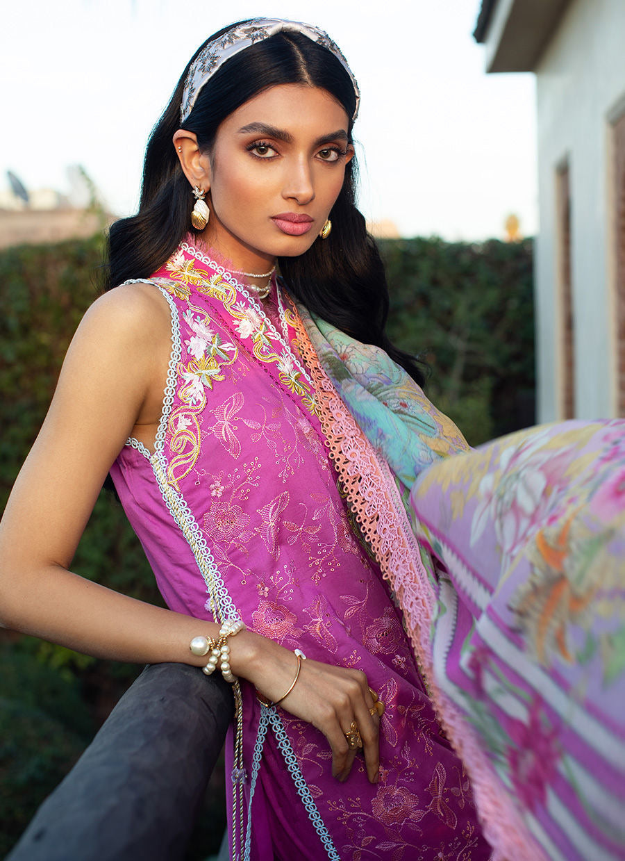 FARAH TALIB AZIZ-MARRAKECH MAGENTA-KESH LAWN'23