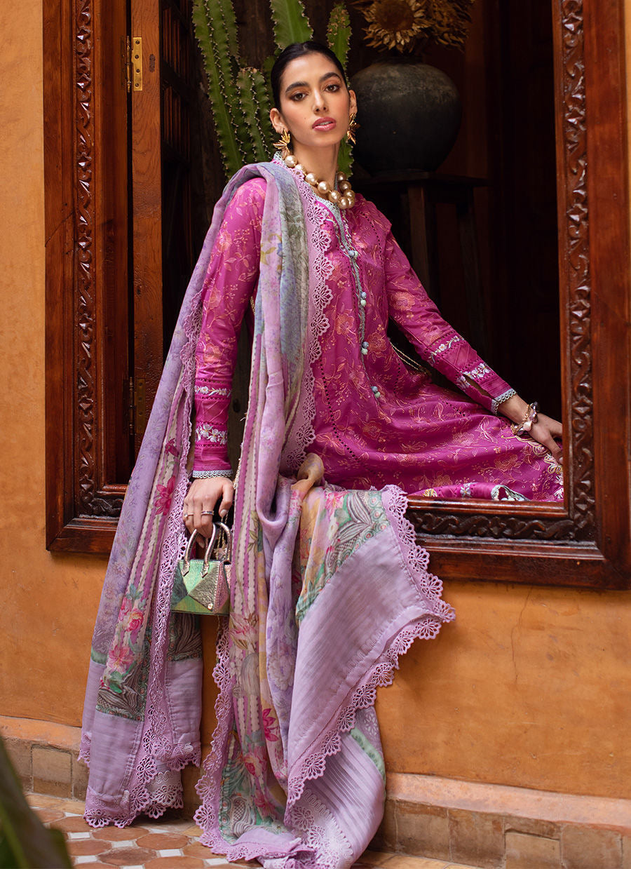 FARAH TALIB AZIZ-MARRAKECH MAGENTA-KESH LAWN'23