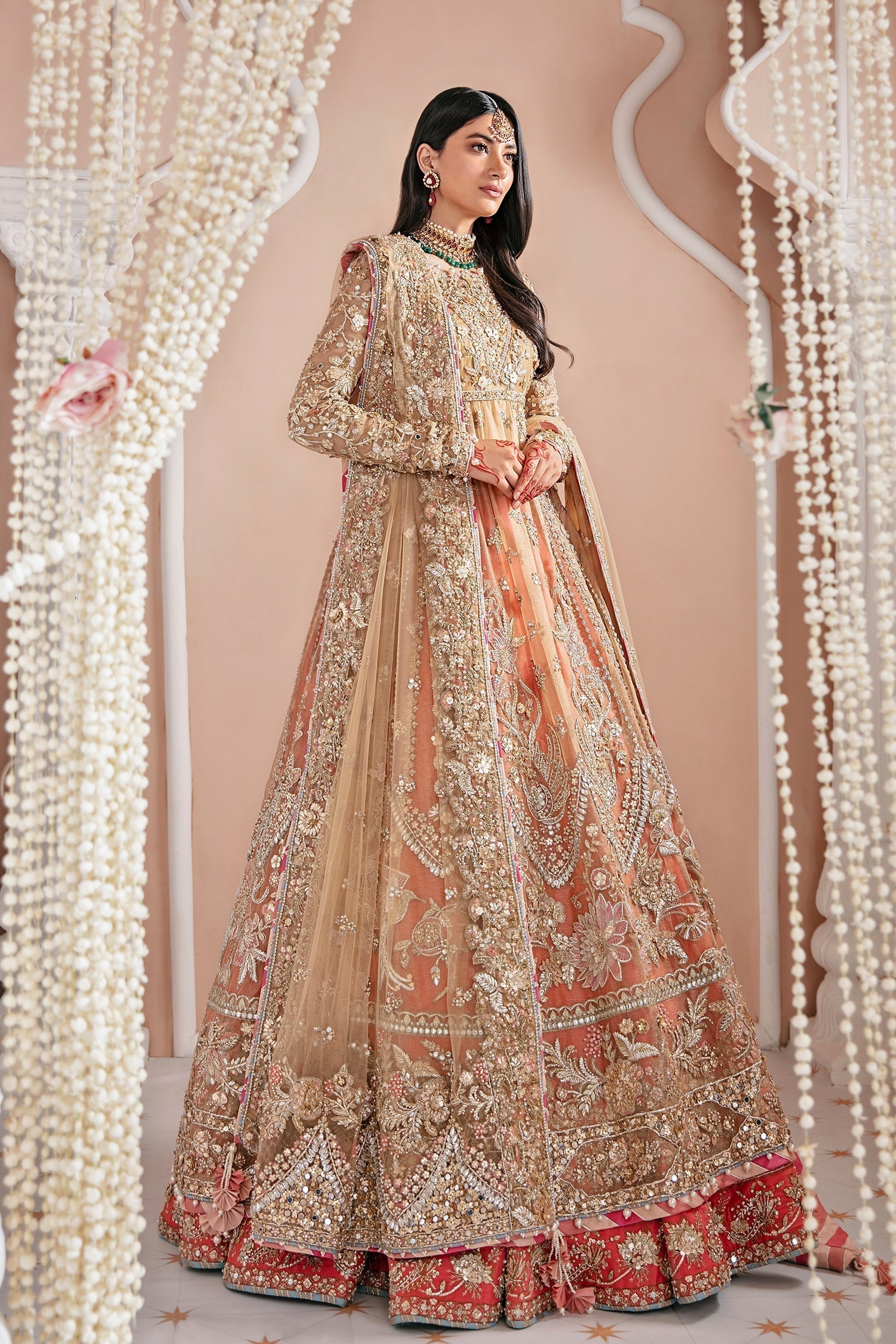 Zaha Bridal UNSTITCHED – NIKKAH – MASAKALI (ZB-12)