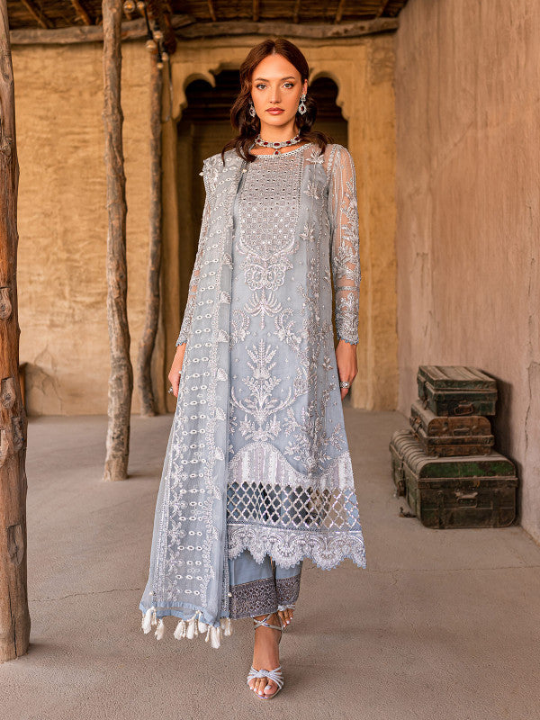 GULAAL EMBROIDERED CHIFFON-SAMARAH-04-COLLECTION'22