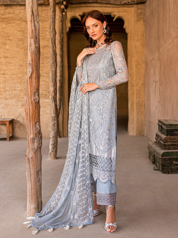 GULAAL EMBROIDERED CHIFFON-SAMARAH-04-COLLECTION'22