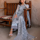 GULAAL EMBROIDERED CHIFFON-SAMARAH-04-COLLECTION'22