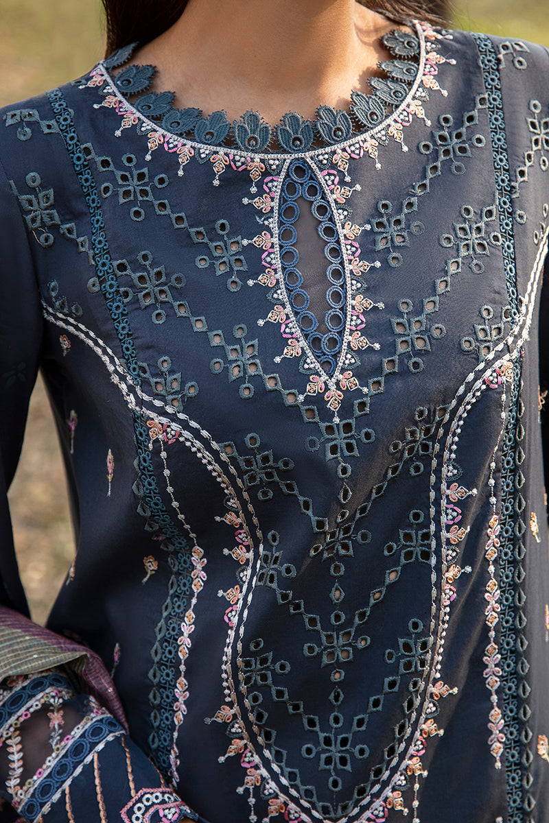 QALAMKAR QLINE-AK-15 SAFLIENI-LAWN COLLECTION'23