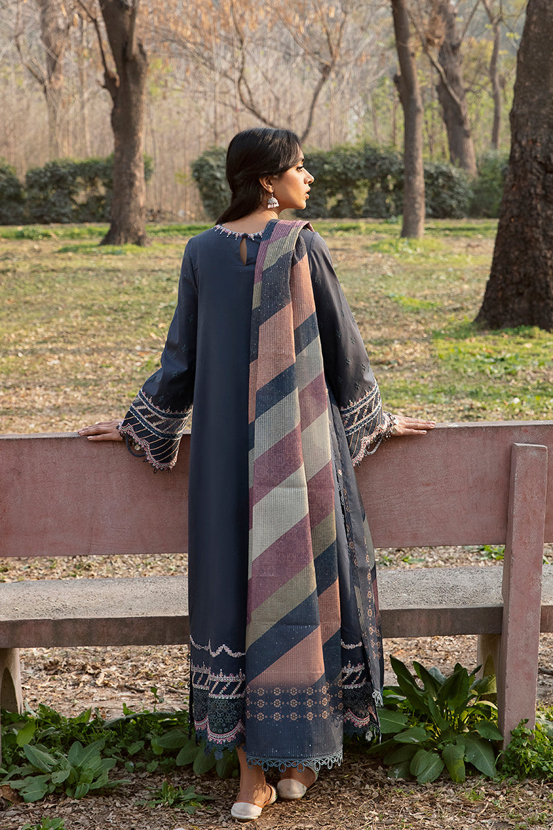 QALAMKAR QLINE-AK-15 SAFLIENI-LAWN COLLECTION'23