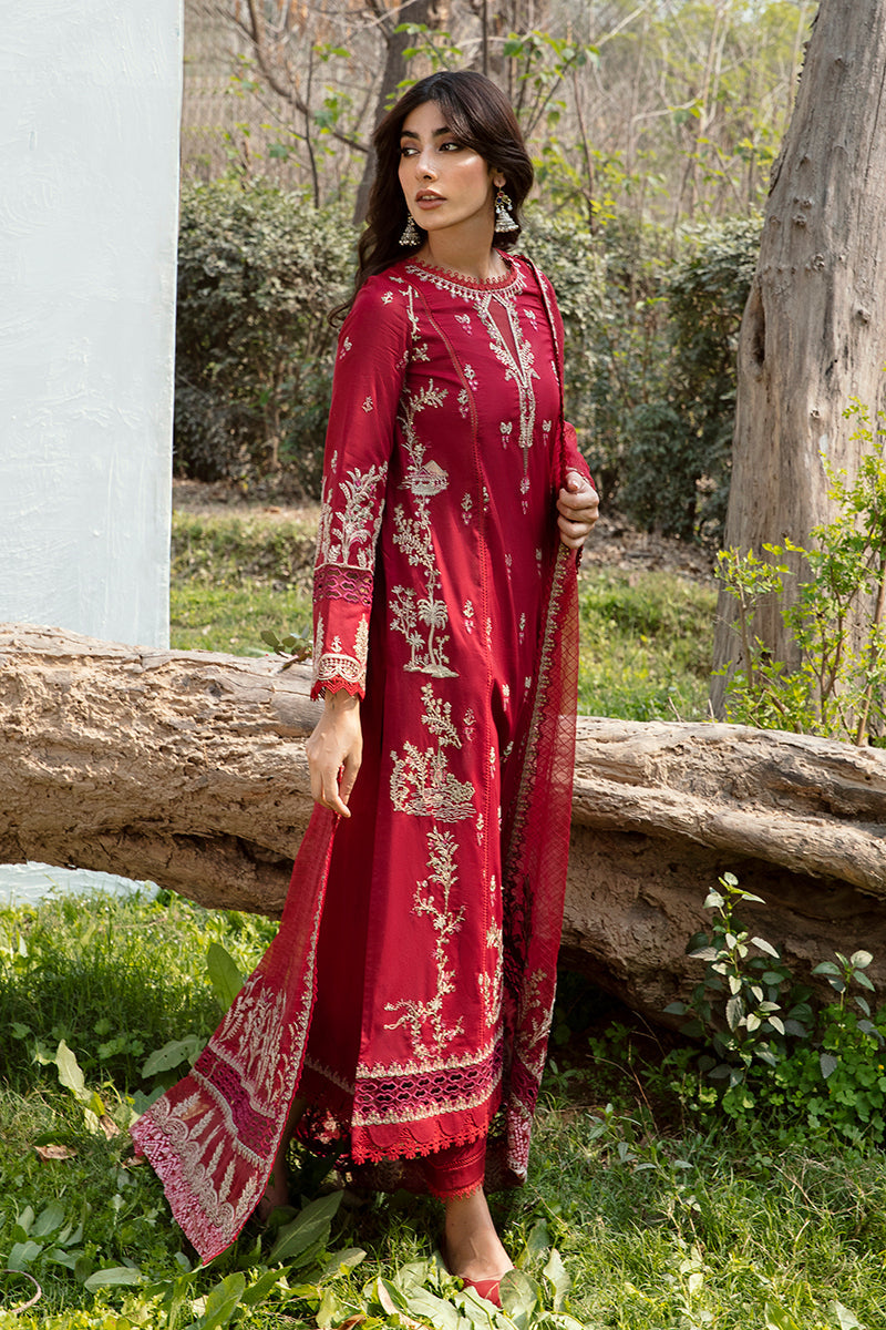 QALAMKAR QLINE-AK-10 KIERA-LAWN COLLECTION'23