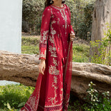 QALAMKAR QLINE-AK-10 KIERA-LAWN COLLECTION'23