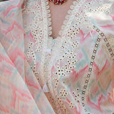 QALAMKAR QLINE-AK-14 FERN-LAWN COLLECTION'23