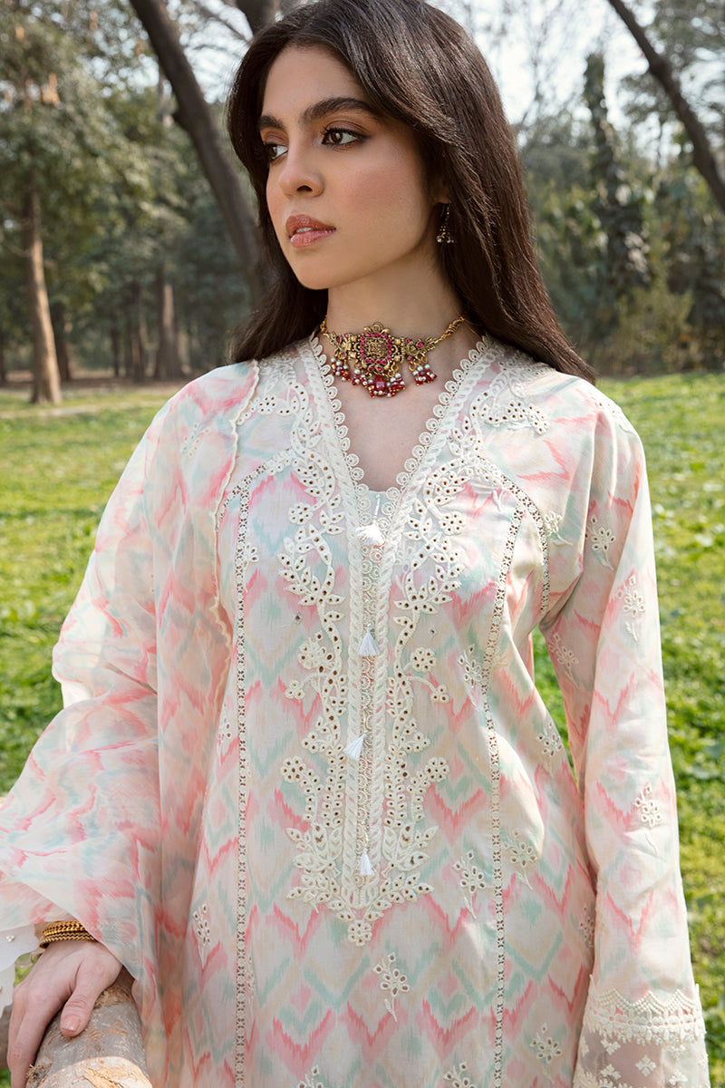 QALAMKAR QLINE-AK-14 FERN-LAWN COLLECTION'23