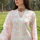 QALAMKAR QLINE-AK-14 FERN-LAWN COLLECTION'23