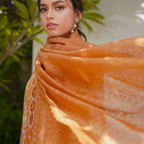 QALAMKAR QLINEKARI-RT-04 ALAINA-LAWN COLLECTION'23