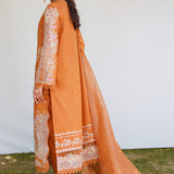 QALAMKAR QLINEKARI-RT-04 ALAINA-LAWN COLLECTION'23