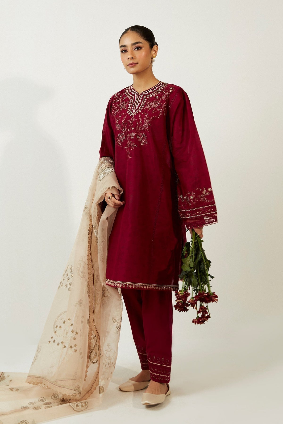 ZARA SHAHJAHAN-ZCE23-1A-COCO LAWN VOLUME ll 2023