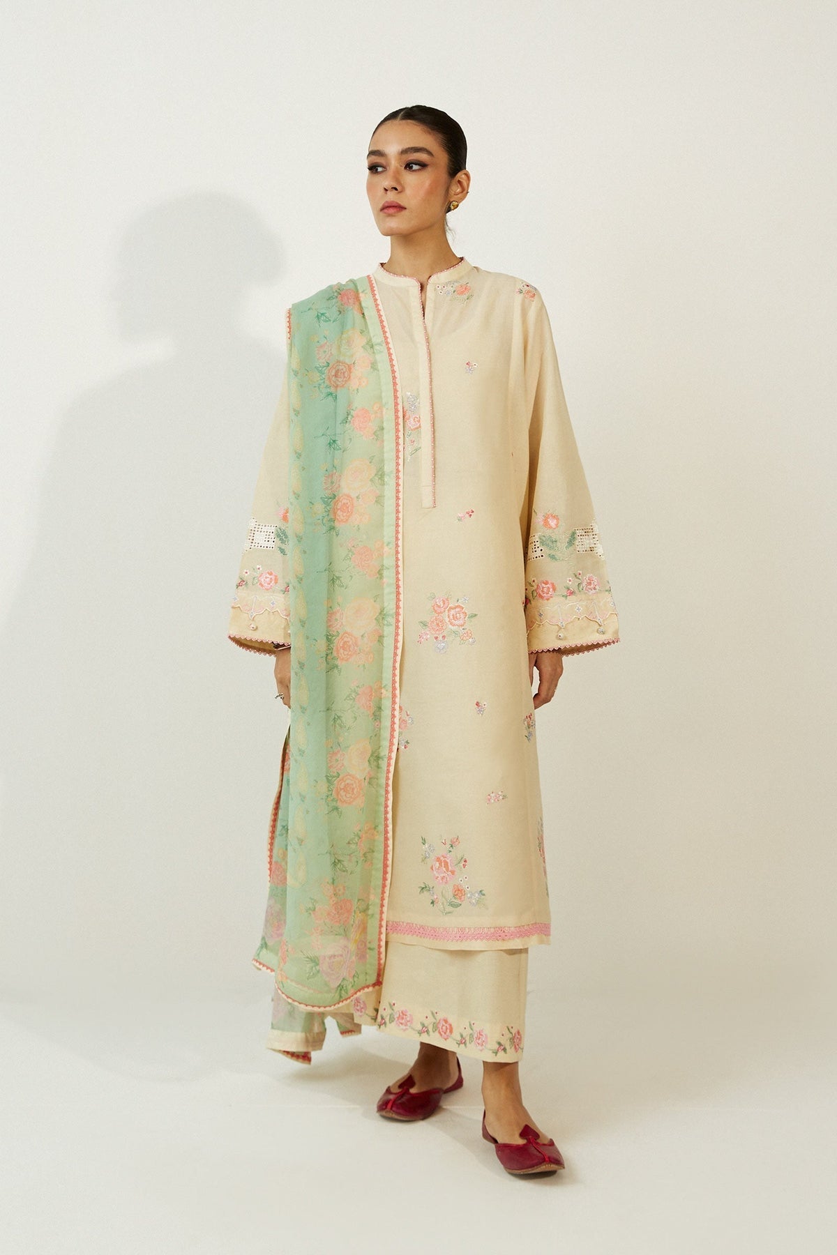 ZARA SHAHJAHAN-ZCE23-2A-COCO LAWN VOLUME ll 2023