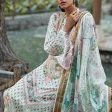 CRIMSON LUXE LAWN Shigar - D5 A Stitched
