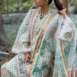 CRIMSON LUXE LAWN Shigar - D5 A Stitched