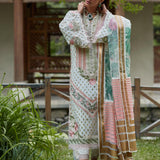 CRIMSON LUXE LAWN Shigar - D5 A Stitched