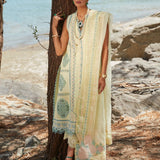 CRIMSON LUXE LAWN Medley of Lace - D7 B