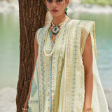 CRIMSON LUXE LAWN Medley of Lace - D7 B