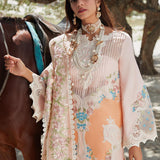 CRIMSON LUXE LAWN Marori Dreams - D8 B UNSTITCHED
