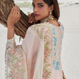 CRIMSON LUXE LAWN Marori Dreams - D8 B UNSTITCHED