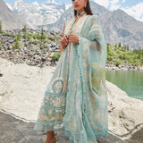 CRIMSON LUXE LAWN Chikkankari Affair - D2 A Stitched