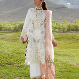 CRIMSON LUXE LAWN Summer in the Meadows - D1 A Stitched