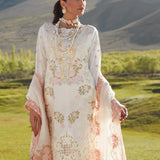 CRIMSON LUXE LAWN Summer in the Meadows - D1 A Stitched