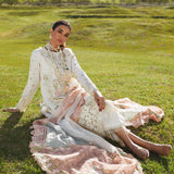 CRIMSON LUXE LAWN Summer in the Meadows - D1 A Stitched