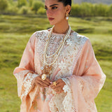 CRIMSON LUXE LAWN Summer in the Meadows - D1 B Stitched