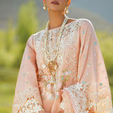 CRIMSON LUXE LAWN Summer in the Meadows - D1 B Stitched