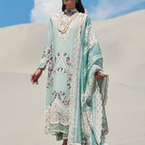 CRIMSON LUXE LAWN Serendipity - D3 B Stitched