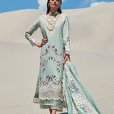 CRIMSON LUXE LAWN Serendipity - D3 B Stitched