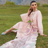 CRIMSON LUXE LAWN Pleated Perfection - D4 B STITCHED