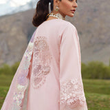 CRIMSON LUXE LAWN Pleated Perfection - D4 B STITCHED