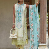 CRIMSON LUXE LAWN Mountain Love - D6 A STITCHED