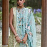 CRIMSON LUXE LAWN Mountain Love - D6 A STITCHED