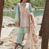 CRIMSON LUXE LAWN Mountain Love - D6 B STITCHED