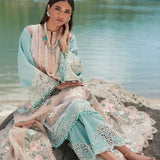 CRIMSON LUXE LAWN Mountain Love - D6 B STITCHED