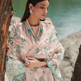 CRIMSON LUXE LAWN Mountain Love - D6 B STITCHED