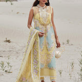 CRIMSON LUXE LAWN Marori Dreams - D8 A STITCHED